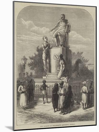 The Marquis of Wellesley's Monument, Bombay-null-Mounted Giclee Print