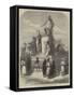 The Marquis of Wellesley's Monument, Bombay-null-Framed Stretched Canvas