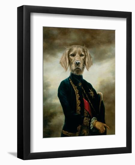 The Marquis-Thierry Poncelet-Framed Art Print