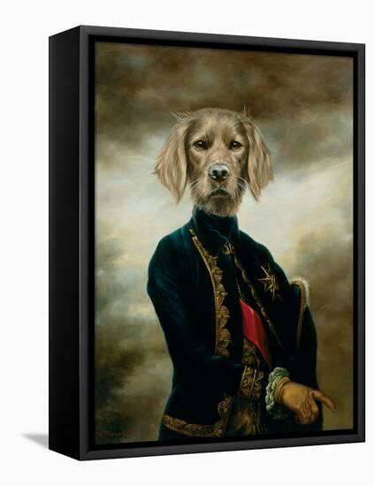 The Marquis-Thierry Poncelet-Framed Stretched Canvas