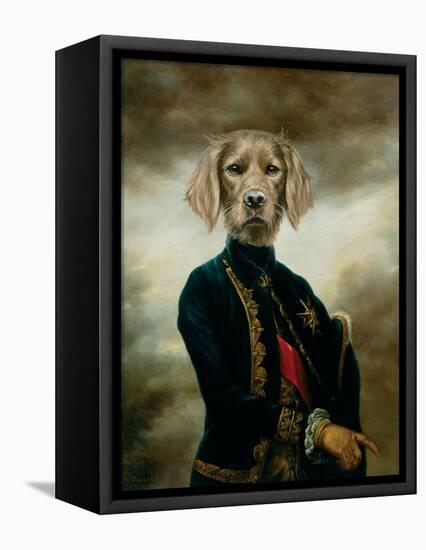 The Marquis-Thierry Poncelet-Framed Stretched Canvas