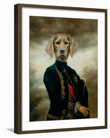 The Marquis-Thierry Poncelet-Framed Premium Giclee Print