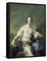 The Marquise De Baglion as Flora, 1746-Jean-Marc Nattier-Framed Stretched Canvas