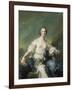 The Marquise De Baglion as Flora, 1746-Jean-Marc Nattier-Framed Giclee Print