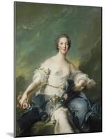 The Marquise De Baglion as Flora, 1746-Jean-Marc Nattier-Mounted Giclee Print