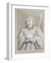 The Marquise De Brinvilliers on the Way to Her Death (Chalk and Pencil on Paper)-Jean Restout-Framed Giclee Print