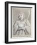 The Marquise De Brinvilliers on the Way to Her Death (Chalk and Pencil on Paper)-Jean Restout-Framed Giclee Print