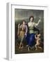 The Marquise De Seignelay and Two of Her Sons, 1691-Pierre Mignard-Framed Giclee Print