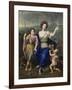 The Marquise De Seignelay and Two of Her Sons, 1691-Pierre Mignard-Framed Giclee Print