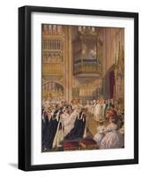 'The Marriage', 1863-Robert Dudley-Framed Giclee Print