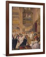 'The Marriage', 1863-Robert Dudley-Framed Giclee Print