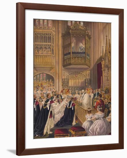 'The Marriage', 1863-Robert Dudley-Framed Giclee Print