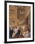 'The Marriage', 1863-Robert Dudley-Framed Giclee Print