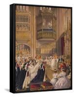 'The Marriage', 1863-Robert Dudley-Framed Stretched Canvas