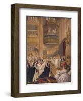 'The Marriage', 1863-Robert Dudley-Framed Giclee Print