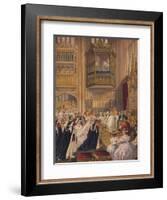 'The Marriage', 1863-Robert Dudley-Framed Giclee Print