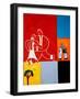 The marriage, 2001(oil on linen)-Cristina Rodriguez-Framed Premium Giclee Print