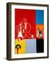 The marriage, 2001(oil on linen)-Cristina Rodriguez-Framed Giclee Print