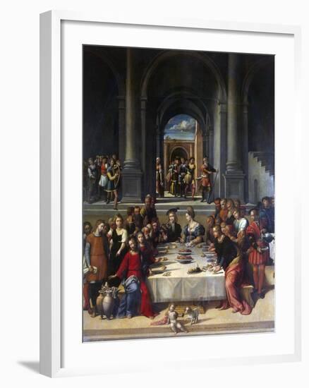 The Marriage at Cana, 1531-Benvenuto Tisi Da Garofalo-Framed Giclee Print