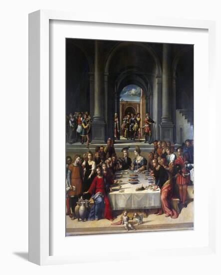 The Marriage at Cana, 1531-Benvenuto Tisi Da Garofalo-Framed Giclee Print