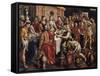 The Marriage at Cana, 1596-1597-Martin de Vos-Framed Stretched Canvas