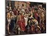 The Marriage at Cana, 1596-1597-Martin de Vos-Mounted Giclee Print