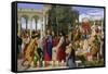 The Marriage at Cana, 1819-Julius Schnorr von Carolsfeld-Framed Stretched Canvas