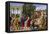 The Marriage at Cana, 1819-Julius Schnorr von Carolsfeld-Framed Stretched Canvas