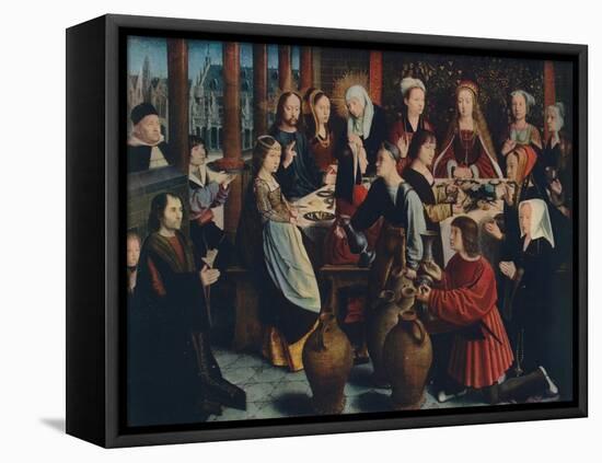 'The Marriage at Cana', c1500-Gerard David-Framed Stretched Canvas