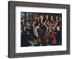 'The Marriage at Cana', c1500-Gerard David-Framed Giclee Print