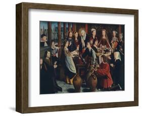 'The Marriage at Cana', c1500-Gerard David-Framed Giclee Print