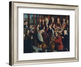 'The Marriage at Cana', c1500-Gerard David-Framed Giclee Print