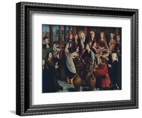 'The Marriage at Cana', c1500-Gerard David-Framed Giclee Print