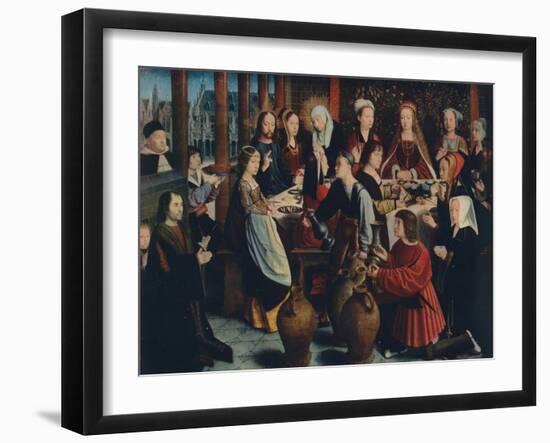 'The Marriage at Cana', c1500-Gerard David-Framed Giclee Print