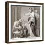 The Marriage at Cana, C1810-C1844-Henry Corbould-Framed Giclee Print