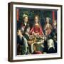 The Marriage at Cana, Detail of the Bride and Surrounding Guests-Gerard David-Framed Giclee Print