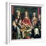 The Marriage at Cana, Detail of the Bride and Surrounding Guests-Gerard David-Framed Giclee Print