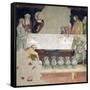 The Marriage at Cana, from a Series of Scenes of the New Testament-Barna Da Siena-Framed Stretched Canvas