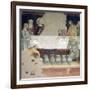 The Marriage at Cana, from a Series of Scenes of the New Testament-Barna Da Siena-Framed Giclee Print