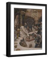 The Marriage at Cana from 'The Life of Our Lord Jesus Christ'-James Jacques Joseph Tissot-Framed Giclee Print