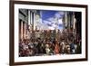 The Marriage at Cana-Paolo Veronese-Framed Premium Giclee Print