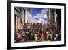 The Marriage at Cana-Paolo Veronese-Framed Premium Giclee Print