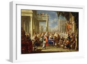 The Marriage at Cana-Johann Georg Platzer-Framed Giclee Print