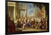 The Marriage at Cana-Johann Georg Platzer-Framed Giclee Print