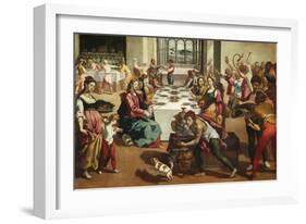 The Marriage at Cana-Andrea Boscoli-Framed Giclee Print