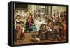 The Marriage at Cana-Andrea Boscoli-Framed Stretched Canvas