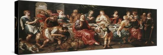 The Marriage at Cana-Hendrik De Clerck-Stretched Canvas