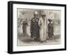 The Marriage at St Petersburg, Schamyl and His Son at the Ball at the Imperial Palace-null-Framed Giclee Print