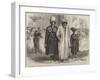 The Marriage at St Petersburg, Schamyl and His Son at the Ball at the Imperial Palace-null-Framed Giclee Print