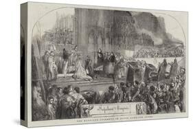 The Marriage Ceremony in Notre Dame, the Altar-null-Stretched Canvas